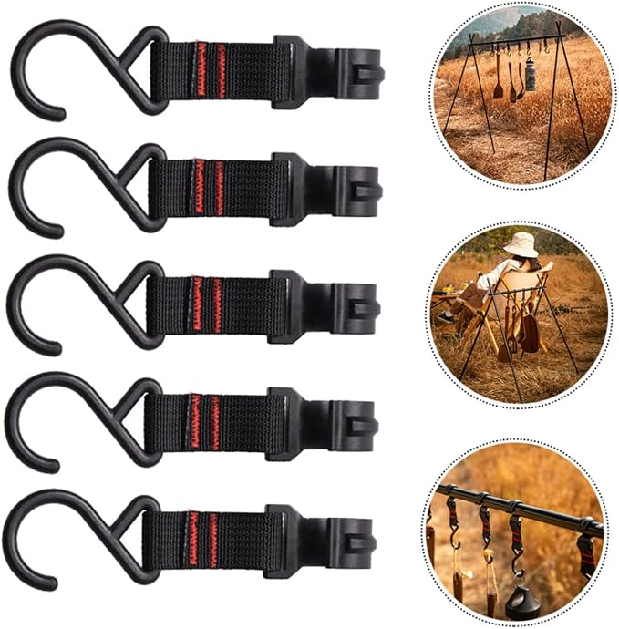 Camping Hook Portable for Hooks Camping Accessory Hanger Awning Hook Hangers - Image 8