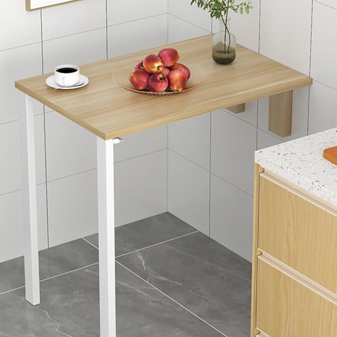 Fold Down Work Table, Wall Mounted Folding Table, Wall Collapsible Desk by Unknown
