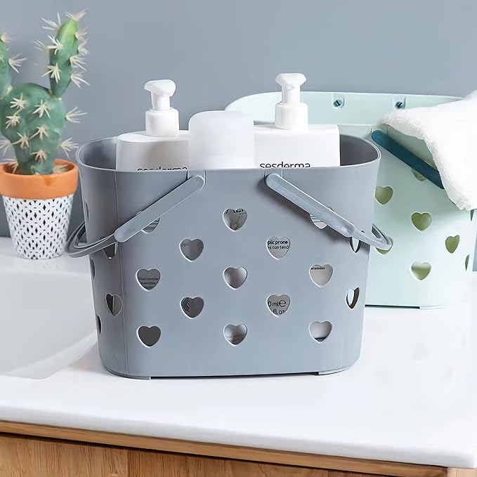 Anyoifax Portable Shower Caddy Tote Plastic Storage Basket - Image 8