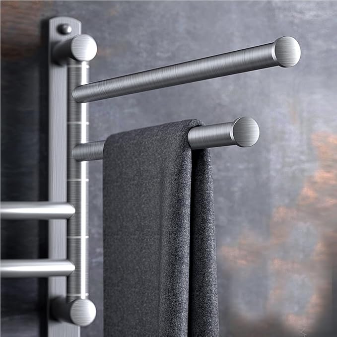 ZHOUXIAO SUS 304 Stainless Steel Swing Out Towel Bar/Towel Racks - Image 5