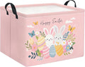 Rectangular Easter Basket for Home Kitchen Baby Girls Basket Cute Storage Bin by TIBAOLOVER
