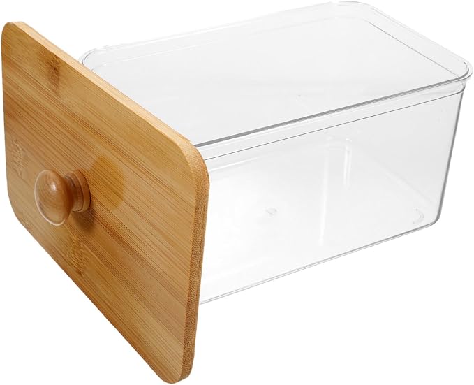 Laundry Storage Bin Lids Dryer Sheet Holder Scent Booster Beads Container by OFFSCH