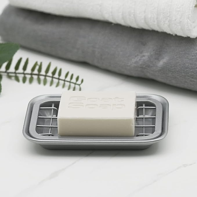 SheeChung Kitchen and Bathroom Soap Dish Tray - Image 2