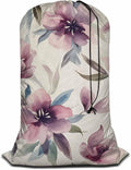 Swono Watercolor Floral Extra Large Laundry Bag by Swono