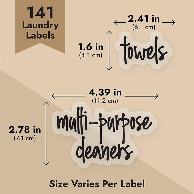 Talented Kitchen Laundry Labels - Image 4