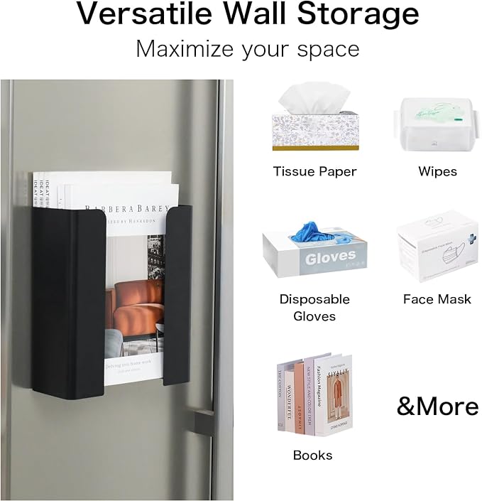 Modular Magnetic Glove Dispenser Tissue Box Holder - Image 4