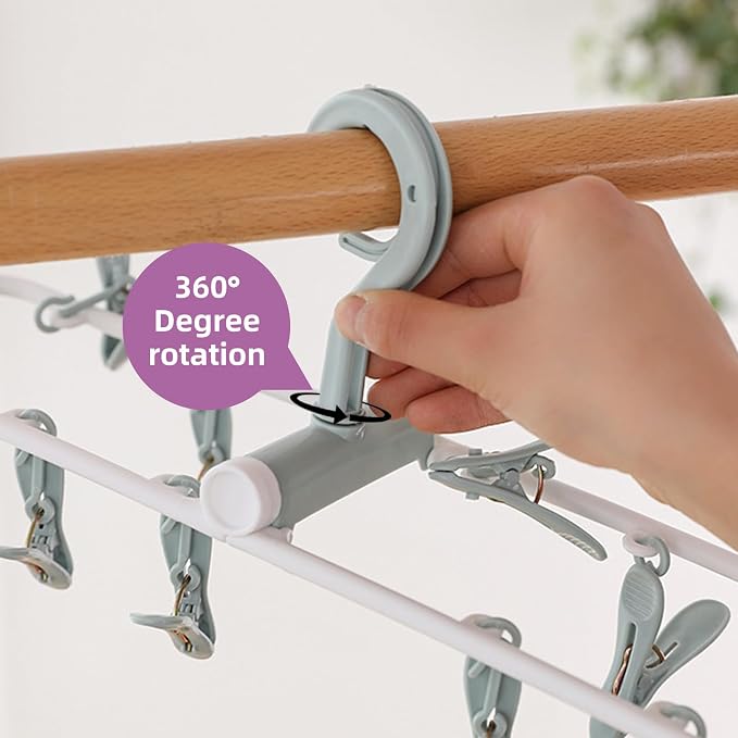 2 Pack Clothes Drying Rack, Laundry Drying Rack - Image 5