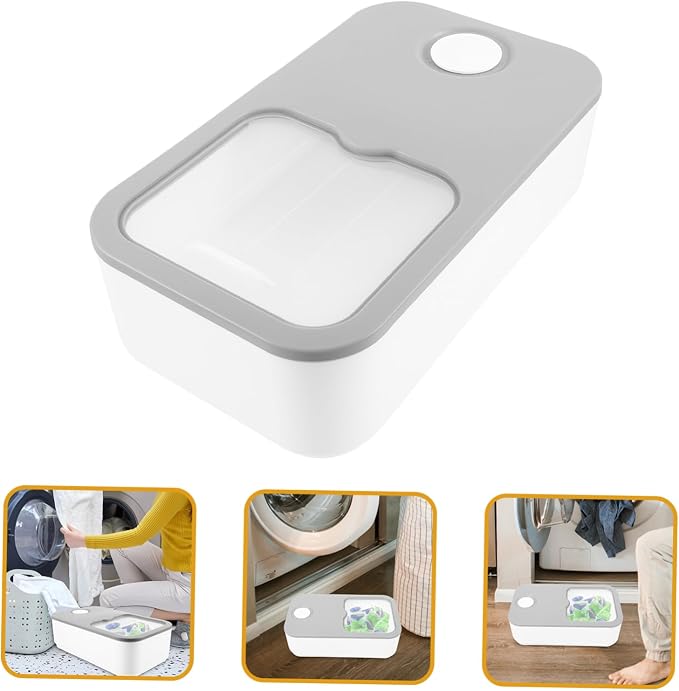 Laundry Holder with Sliding Lid Laundry Container - Image 6