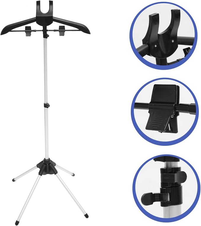 Steamer for Clothes Set Hanger Folding Rack Compact Garment Steamer Hanger/6268 - Image 4