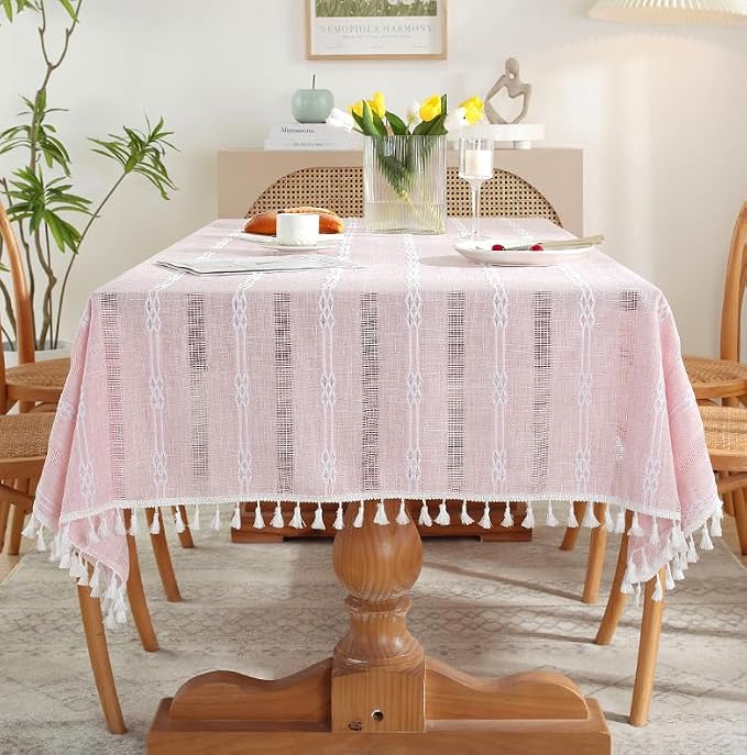 Pahajim Striped Tablecloth Rectangle - Image 2