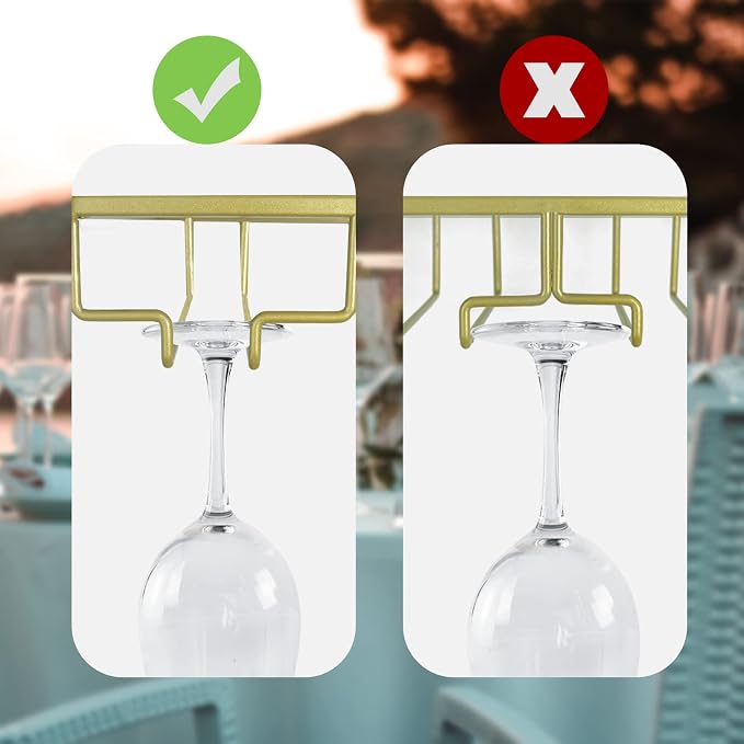 Adjustable Under Cabinet Stemware Holder - Image 7