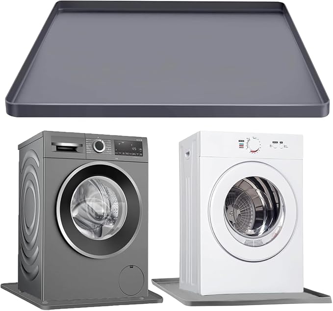 Washing Machine Silicone Mat Washer Drain Pan, Washer Tray Washing Machine Pan by GIPOBUYUSOfficial
