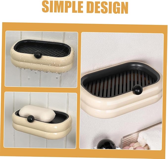 Wall-Mounted Double Layer Soap Dish - Image 6