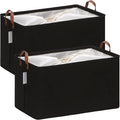 Hinwo 70L Extra Large Storage Bins, Foldable Clothes Storage Baskets by Hinwo