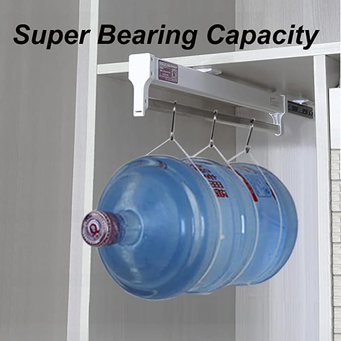 Dsiney Extendable Closet Rod Clothes Drying Rack - Image 5