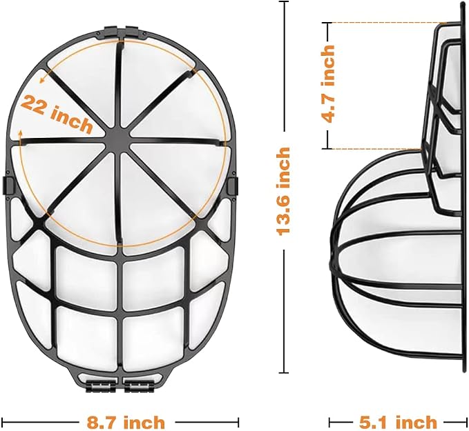 Hat Washer for Washing Machine，Baseball cap cleaning protector and baseball - Image 2