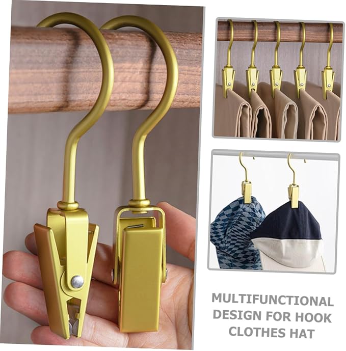 5pcs Laundry Hook Clips Pack Clip Hangers - Image 9