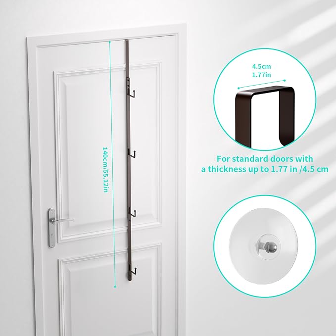 HapiRm Over Door Hat Rack - Image 8