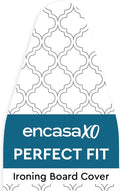 Encasa XO Ironing Board Cover and Pad 54"x15" by EncasaXO