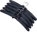 Hanger 5PCS Coat Satin Padded Clothes Silk Wrapped Display Sponge Hangers by Unknown