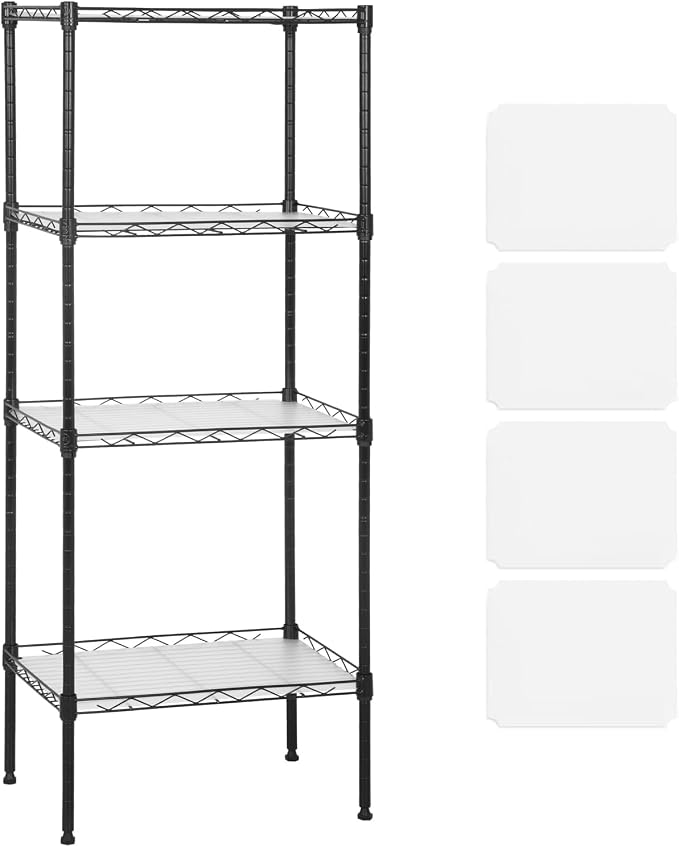 Meet perfect 4-Tier Wire Shelving Unit by Meet+perfect