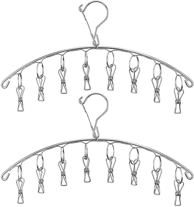 Stainless Steel Laundry Drying Rack Clothes Hanger by Skroad
