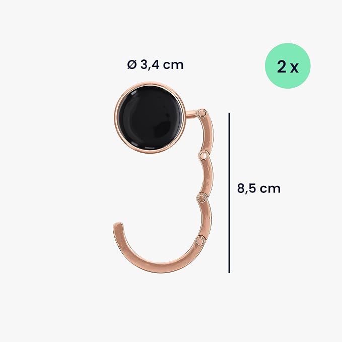 kwmobile Purse Hook for Table - Image 6