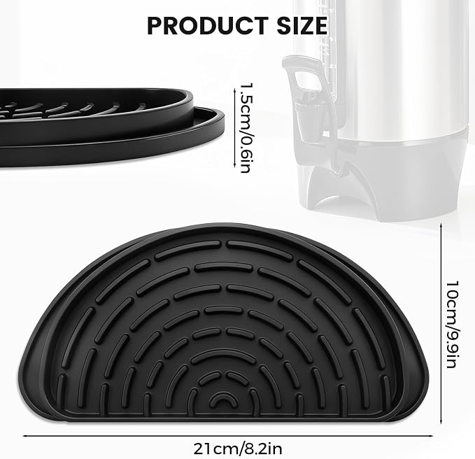 Silicone Drip Pan for Drink Dispenser, Coffee Drip Tray for Hamilton Coffee - Image 2