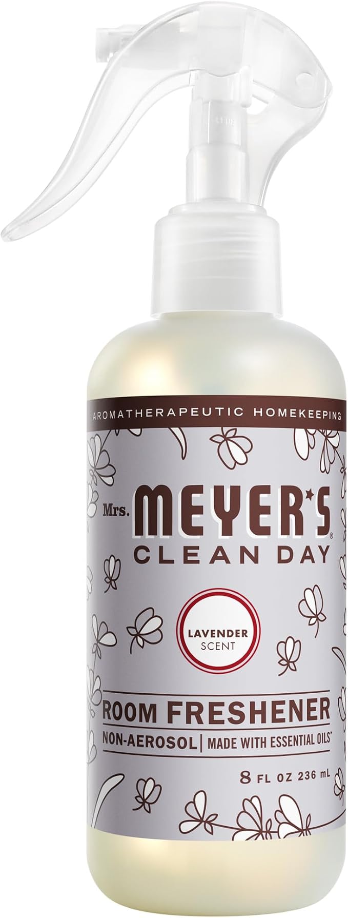 MRS. MEYER'S CLEAN DAY Room Spray, Lavender Scent, 8 Fl Oz Bottle by MrsMeyers