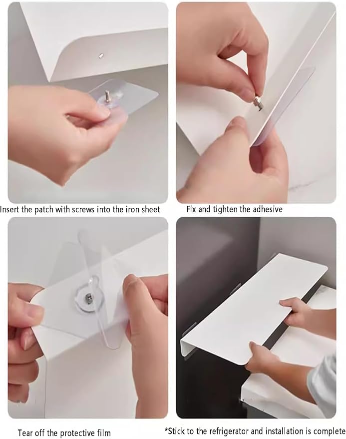 Refrigerator Gap Filler & Countertop Extender, No Drill Installation, Heat & - Image 5