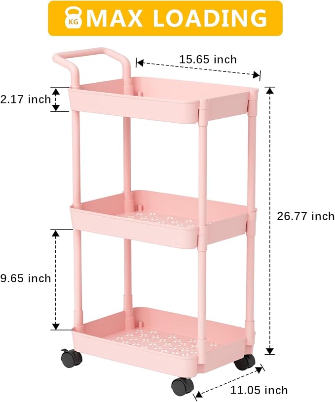 Diaper Caddy - Plastic Diaper Organizer - Image 2