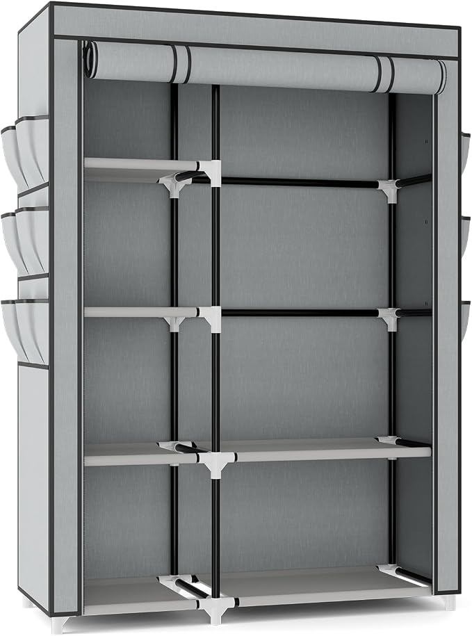 VTRIN Wardrobe Closet, 41.7 Inch Wide Portable Closets - Image 8