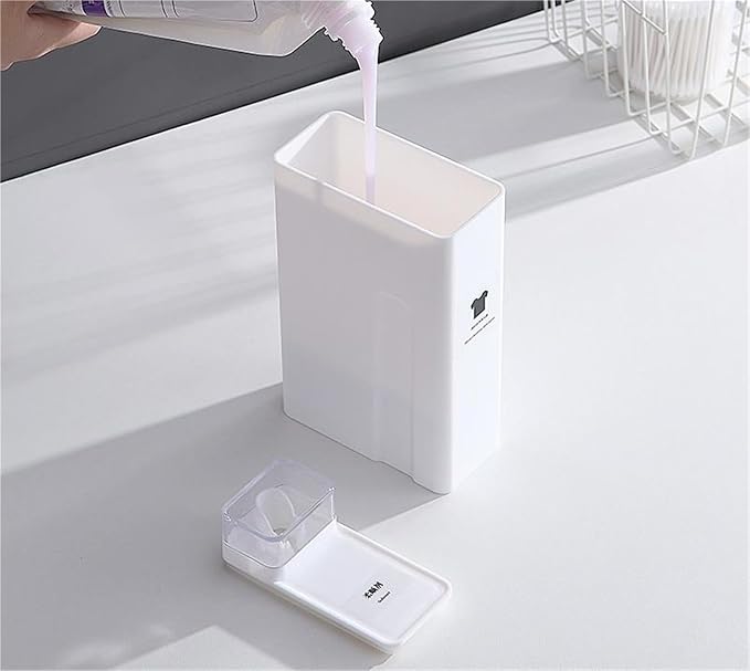 Laundry Detergent Dispenser, Storage Plastic Bottle and Empty Shampoo - Image 4