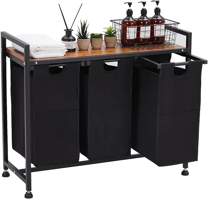 3 × 11.5 Gal/130L Laundry Sorter by HOME