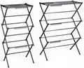 3 Tier Clothes Drying Rack, Foldable Drying Rack Clothing, Indoor & Outdoor by Rbitroise
