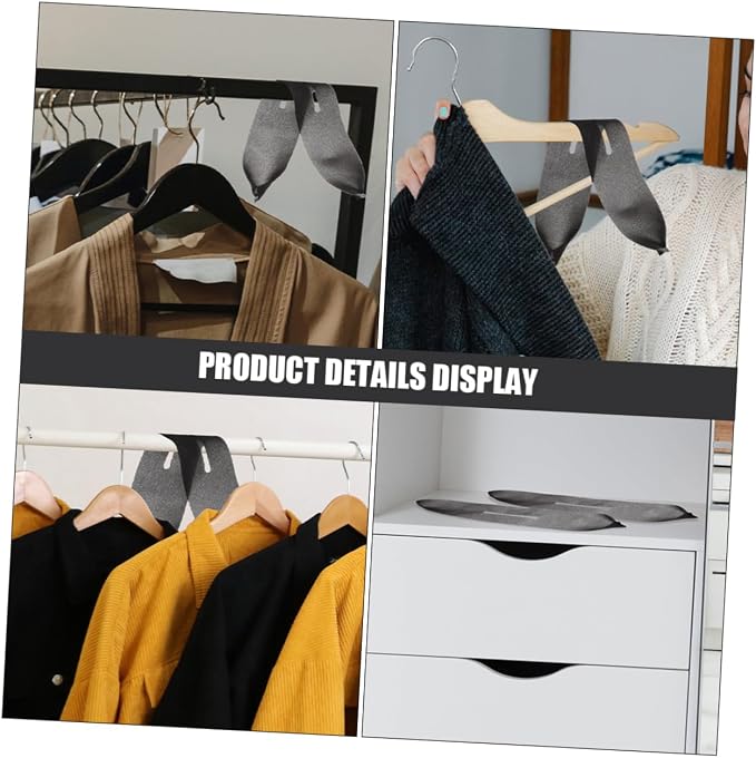Alipis 30-Piece Non-Slip Foam Padded Hanger Covers - Image 8