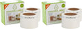 L LIKED 240 Stickers Dissolvable Food Labels by LLIKED