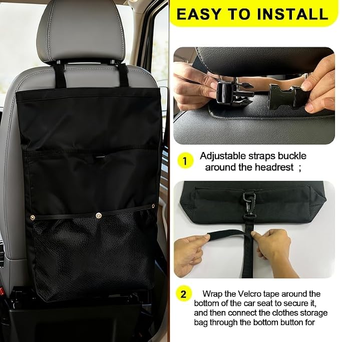 Travel clothing organizer, Laundry Bags, 4 Compartments, Foldable Design - Image 4