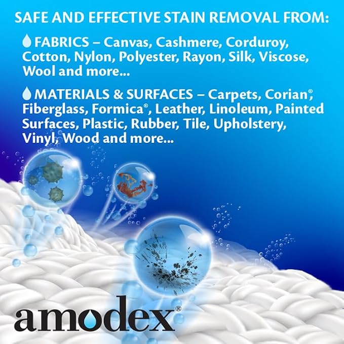 Amodex Ink and Stain Remover Unique Soap Liquid Formula 4 fl oz Bottle - Image 6