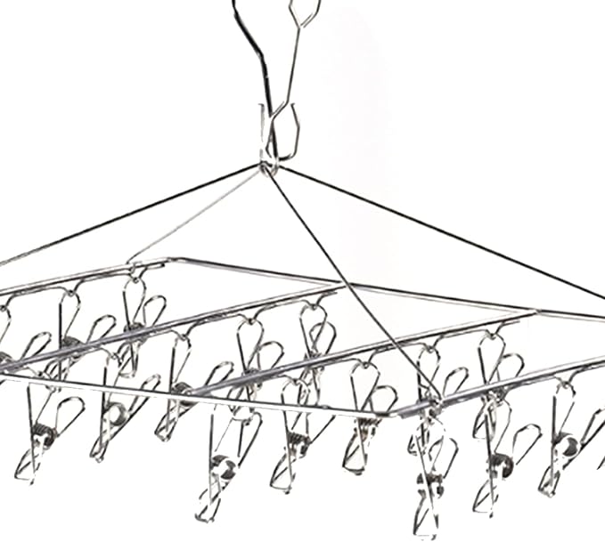 Clothes Drying Racks Clip Hangers, Clothes Drying Hanger Stainless Steel Multi - Image 8