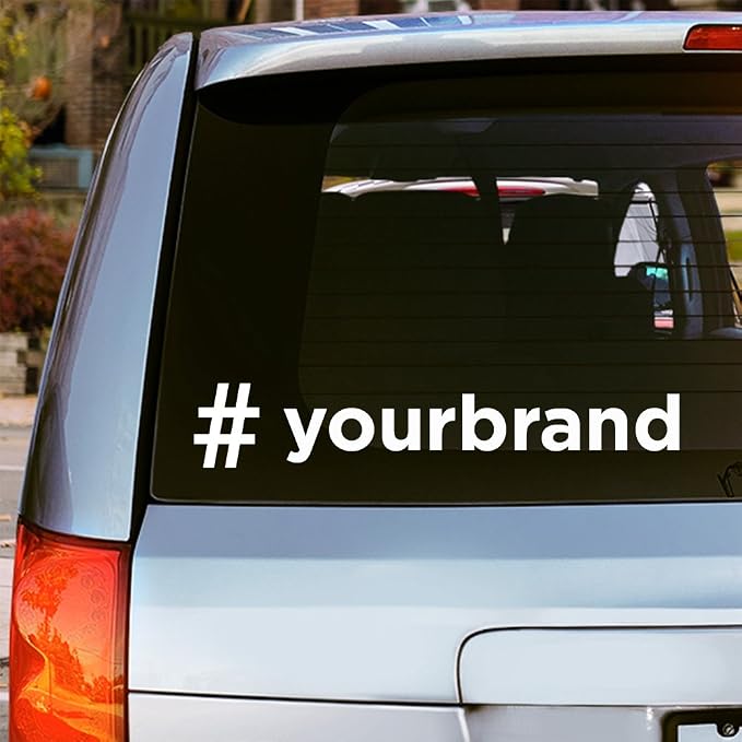 Oliver's Labels Window Decals, Durable Personalized Name Labels & Tags - Image 2