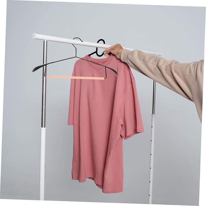 Ciieeo 5pcs Clothes Hanger Sturdy Wide-Shoulder Design - Image 6