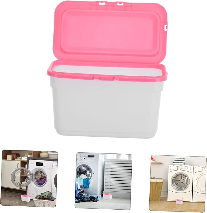 Laundry Holder with Lid Compact Storage Container - Image 7