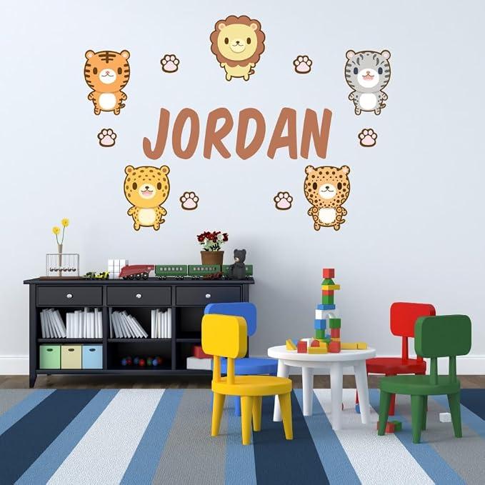 Oliver's Labels Premium Personalized Life Sized Wall Decal - Image 3