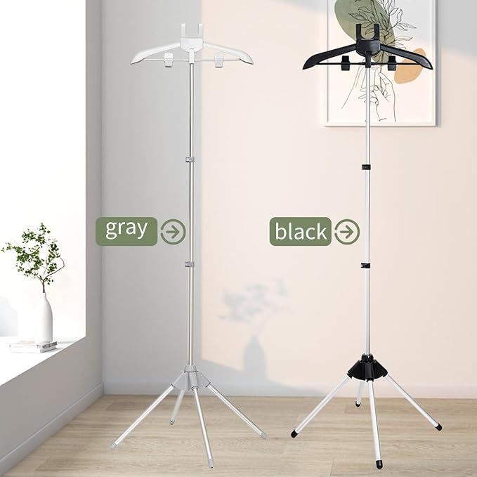 Foldable Steamer Rack Clothes Steamer Rack Steaming Clothes Hanger Height - Image 6