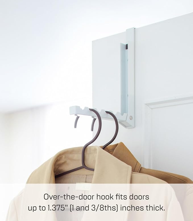 YAMAZAKI Home Smart Over The Door Hooks - Image 4