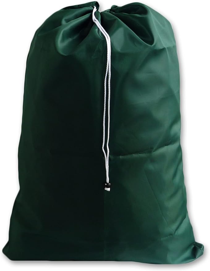 Laundry Bags Extra Large Heavy Duty, Drawstring, Color: Green, Size: 30x45 by Laundry+Bag+Store+Online