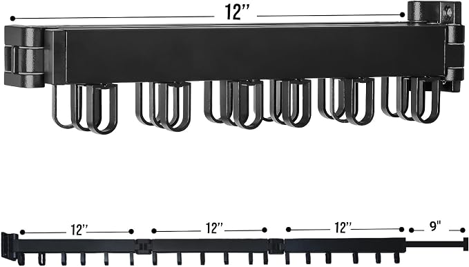 Foldable Wall-Mounted Clothes Drying Rack – Space-Saving Heavy-Duty Laundry - Image 5