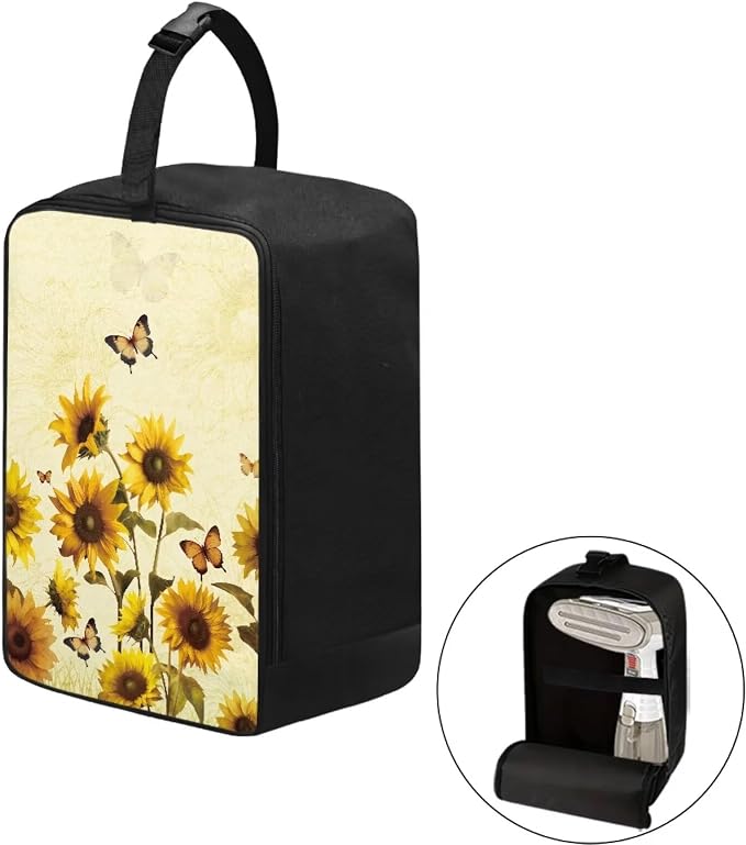 Sunflower Butterfly Travel Iron Storage Bag - Image 2