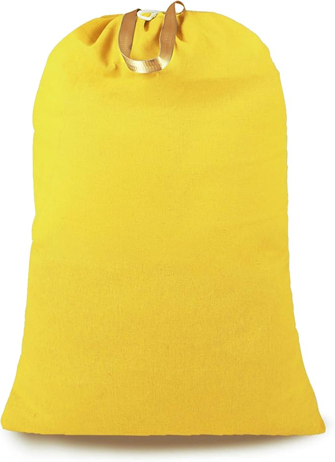 Heavy Duty Laundry Bag with Drawstring and Handle, Extra Large Travel Dirty by SANFERGE